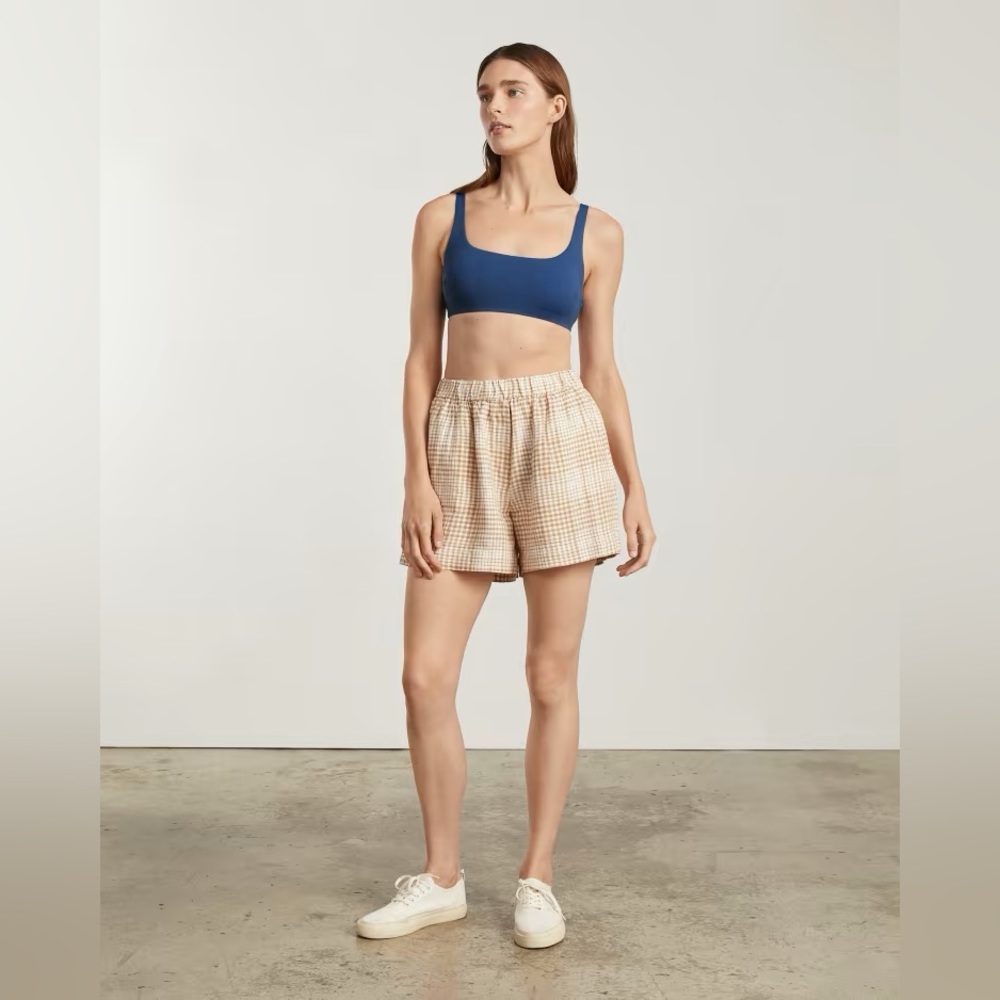 NEW Everlane Womens The Square-Neck Bikini Top Blue Dusk XS - Picture 10 of 16
